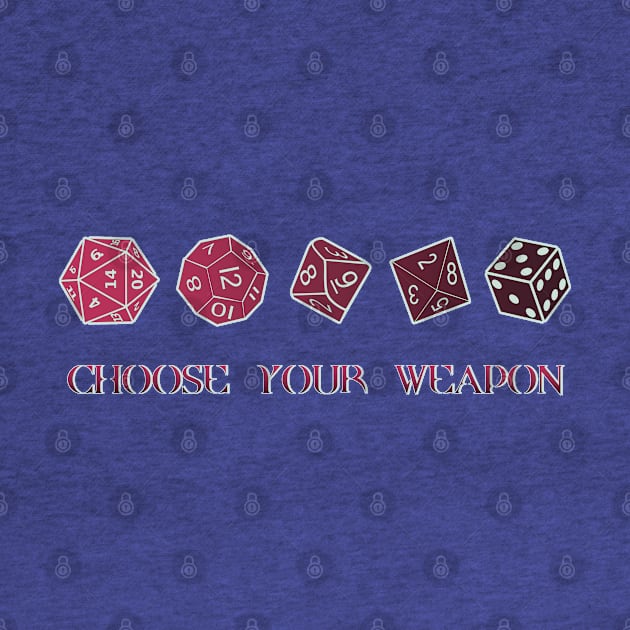 Choose your Weapon Role Playing Game by Scar